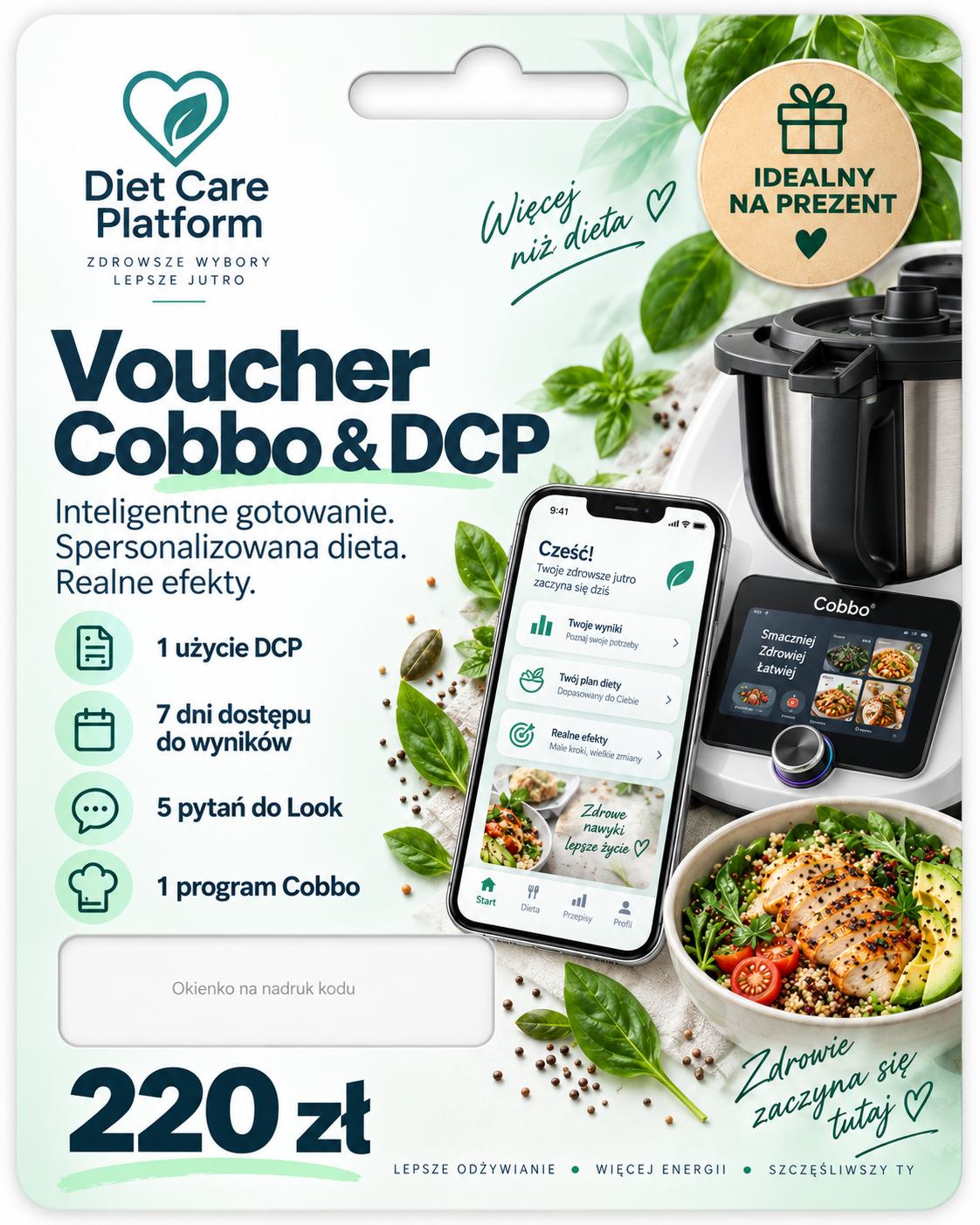 Voucher Cobbo & DCP 220 front