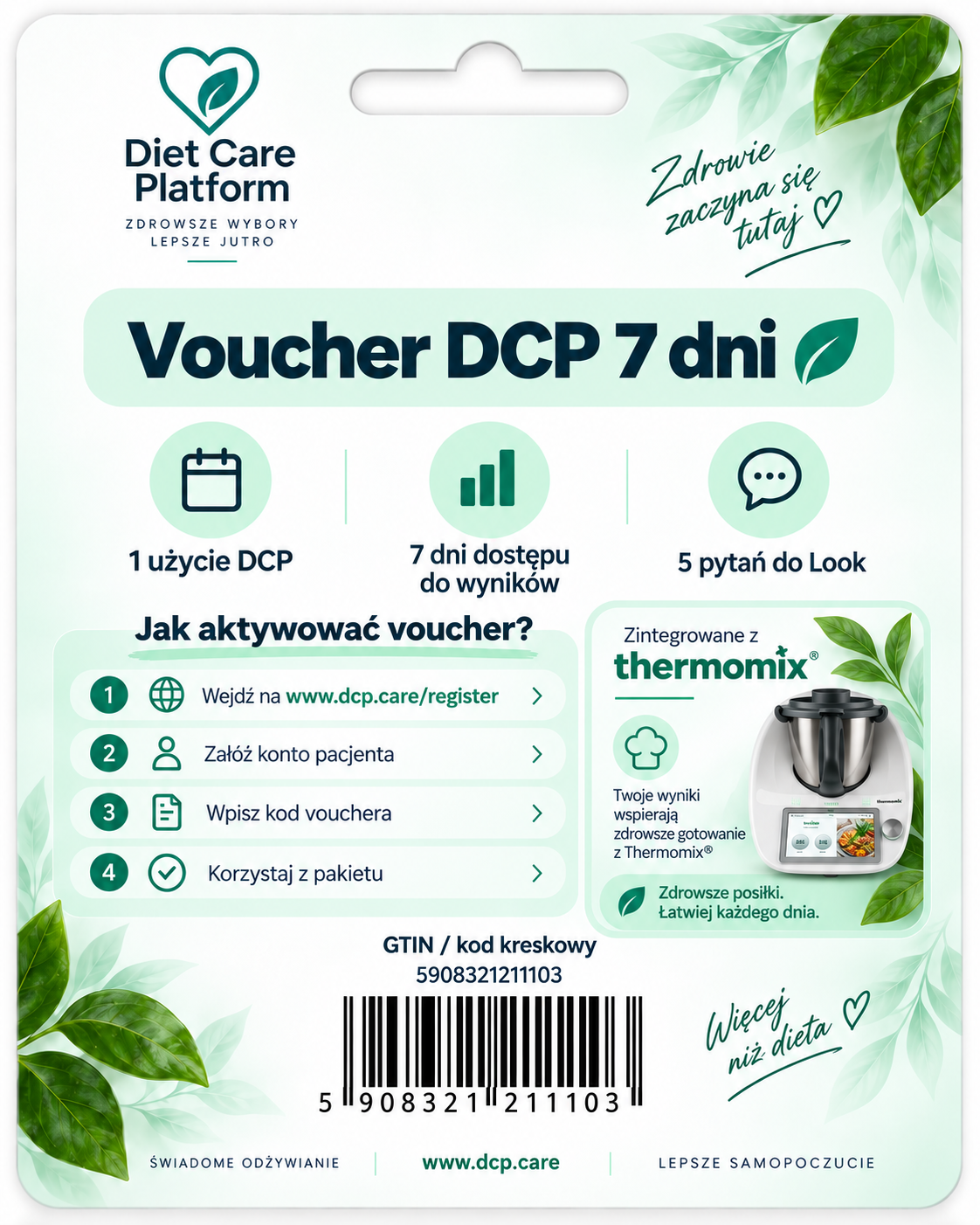 Voucher DCP 49 Zwrot voucherów